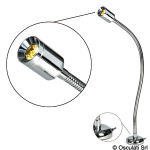 Articulating LED light 10 W 12/24 V